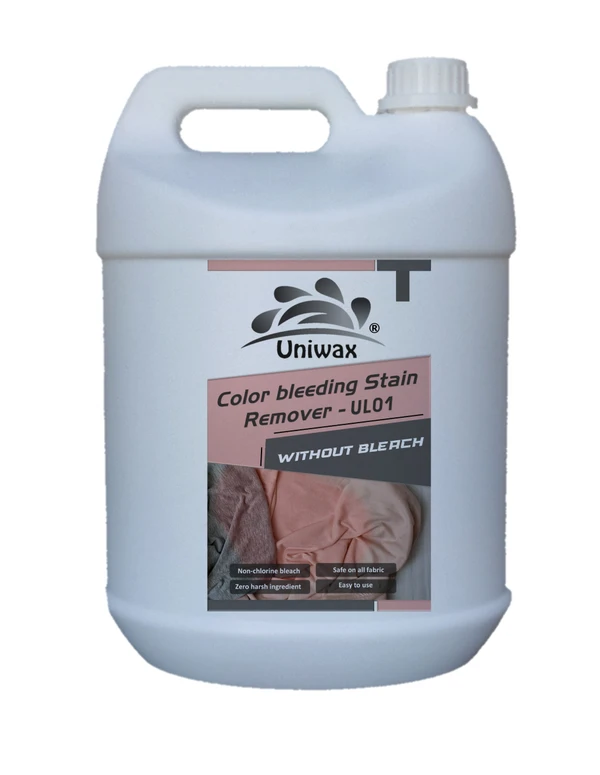 uniwax color bleeding stain remover / UL01 /  Colour Cloth stain remover - 5 liter