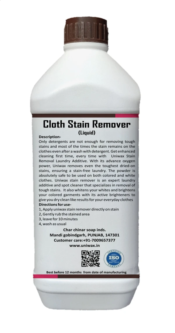 cloth stain remover without bleach - 1 kg