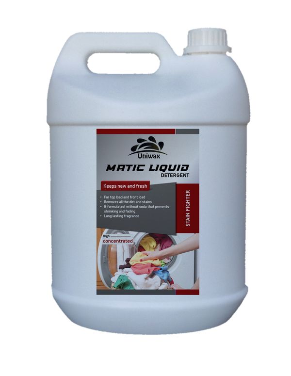 Matic Top and front Load Premium Liquid Detergent - 5 liter