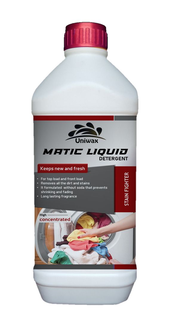 Matic Top and front Load Premium Liquid Detergent - 1 liter