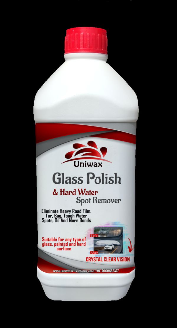 uniwax UNIWAX glass polish Hardwater Remover Glass Cleaner Glass Stain Remover  - 1kg