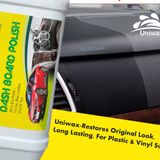 uniwax car interior polish for Cars & Bikes, Restores Original Look, Long Lasting, For Plastic & Vinyl Surfaces, dashboard - 5kg