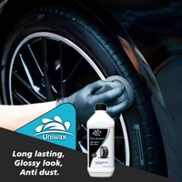 UniWax Tyre Polish – Long-Lasting Shine & Protection – Restores Faded Tires & Resists Dust - liquid