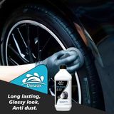 Uniwax tyre polish / tyre dresser / tire shiner - liquid
