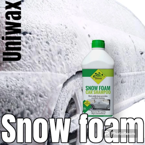 uniwax -snow foam shampoo With Wax Thick Foam - 1kg