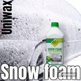 uniwax snow foam  car shampoo Car wash soap Foam wash - 1kg