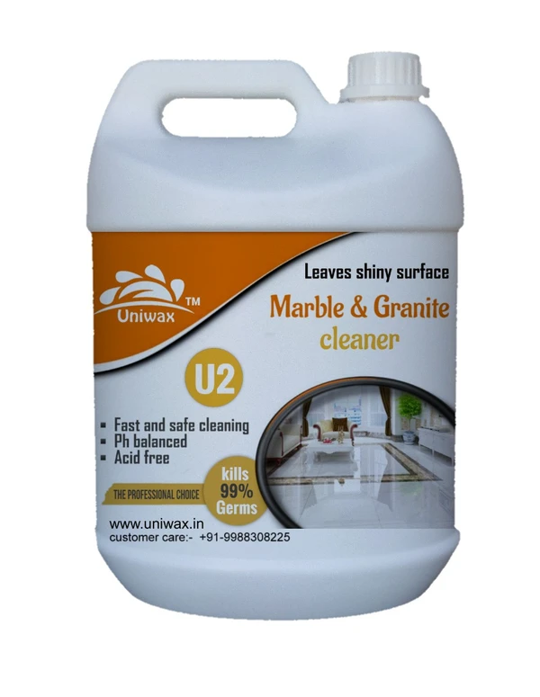 uniwax Marble and Granite Cleaner surface cleaner and shiner Natural stone cleaner - 5 kg