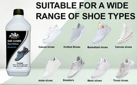 uniwax shoe cleaner concentrate  Instant Stain & Dirt Remover | Safe for Leather, Canvas & Sneakers - 5kg