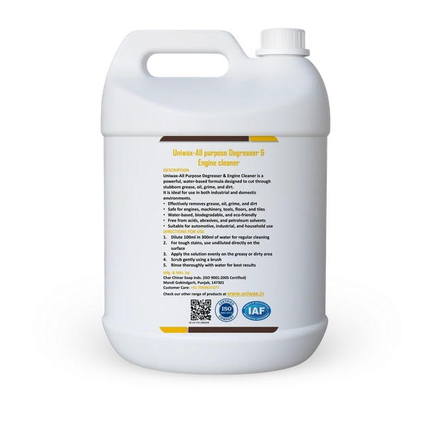 Degreaser U7 All Purpose Oil Remover /Auto Parts Cleaner/ Kitchen Grease Cleaner  - 5kg