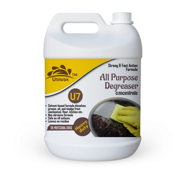 Degreaser U7 All Purpose Oil Remover /Auto Parts Cleaner/ Kitchen Grease Cleaner  - 5kg