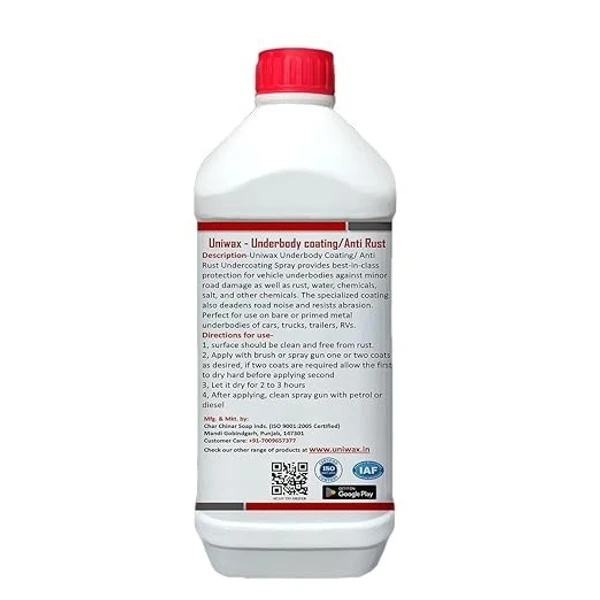 car underbody coating /Anti rust - 1liter