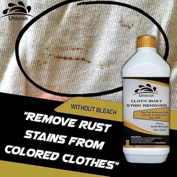 uniwax Cloth rust stain remover - 1 Kg