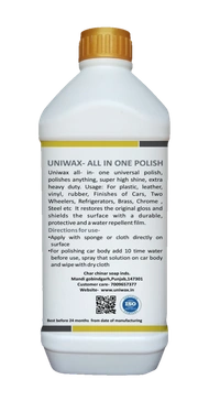 uniwax all in one cleaner and all in one polish - 1-1 kg each