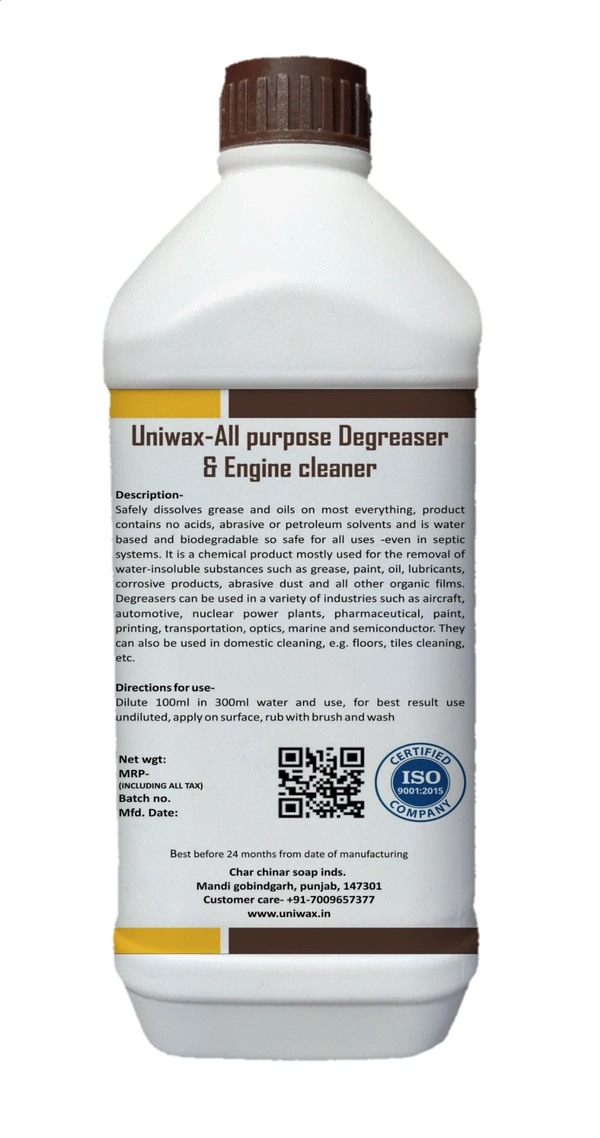 Degreaser U7 All Purpose Oil Remover /Auto Parts Cleaner/ Kitchen Grease Cleaner  - 1kg