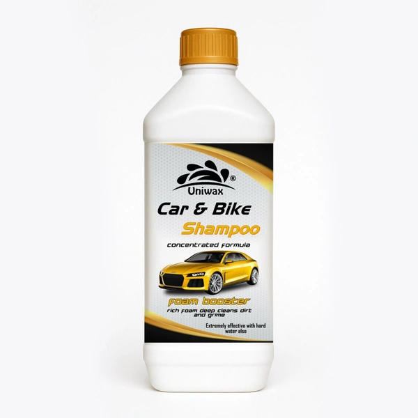 Uniwax Car & Bike Shampoo Foam-Rich Cleaner with Protective Wax Coating - 1kg