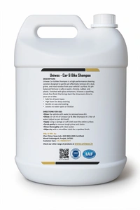 Uniwax Car & Bike Shampoo Foam-Rich Cleaner with Protective Wax Coating - 5kg