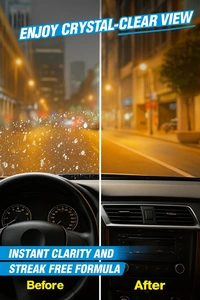 Uniwax All-Season Windshield Washer Fluid Concentrated Cleaner for Cars, Removes Dirt & Bugs - 1kg