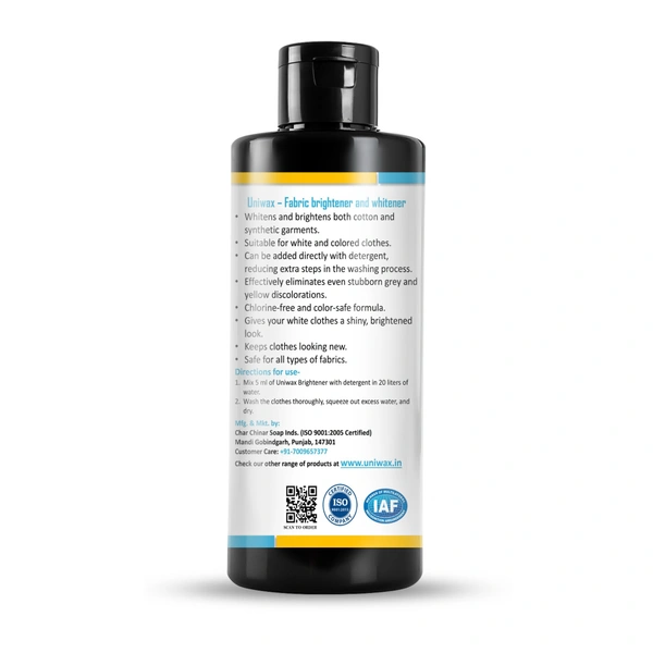 Fabric brightener and whitener - 200 ml