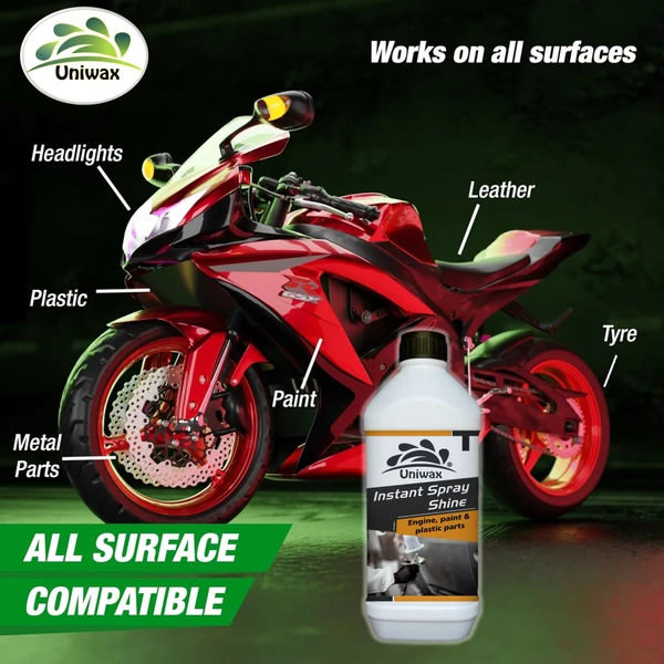 INSTANT SHINE FOR CAR PAINT AND PLASTIC PARTS - 5 liter