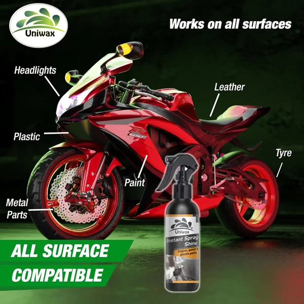 INSTANT SHINE FOR CAR PAINT AND PLASTIC PARTS - 200 ML