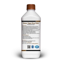 Uniwax Copper & Brass Cleaner – Instantly Removes Tarnish & Restores Shine – Gentle & Effective Metal Polish - 1kg