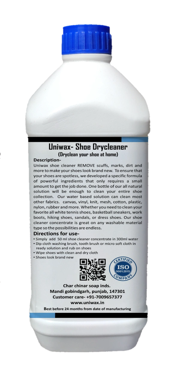 shoe cleaner concentrate and shoe polish for all colors (natural color) - 1-1 kg each