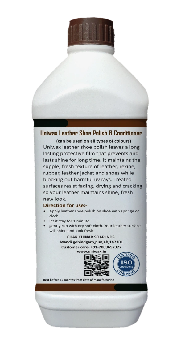 shoe cleaner concentrate and shoe polish for all colors (natural color) - 1-1 kg each