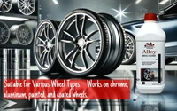 Uniwax Alloy Wheel Cleaner – Powerful Brake Dust & Grime Remover | Safe for All Wheels | Fast-Acting Spray for Deep Cleaning & Shine - 5kg
