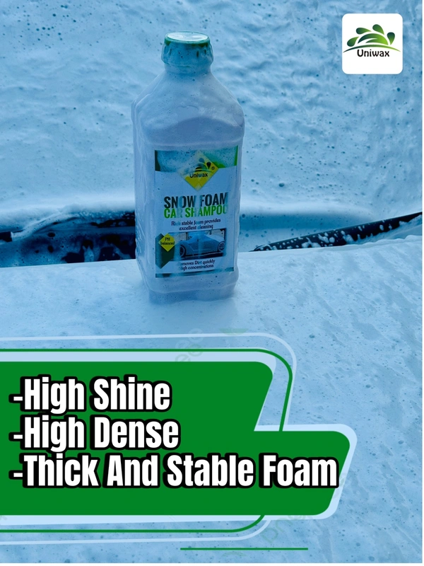 uniwax -snow foam shampoo With Wax Thick Foam - 20 liter, white