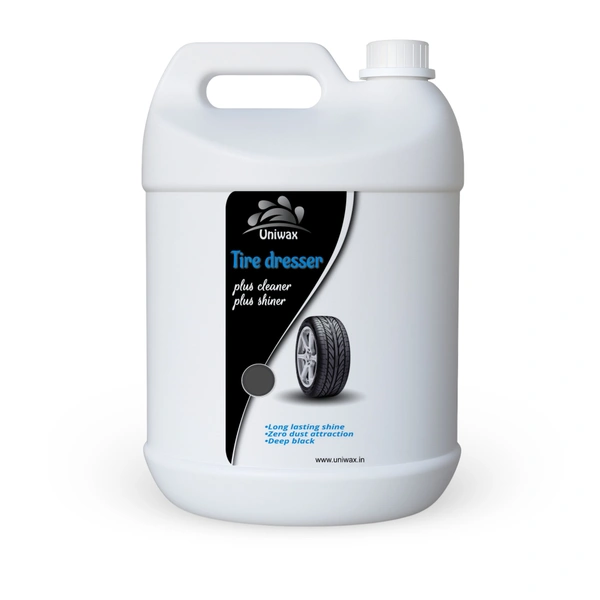 UniWax Tyre Polish – Long-Lasting Shine & Protection – Restores Faded Tires & Resists Dust - 5 kg