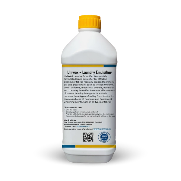 Uniwax Laundry Emulsifier / Detergent Booster and Oil Stain Remover - 1kg