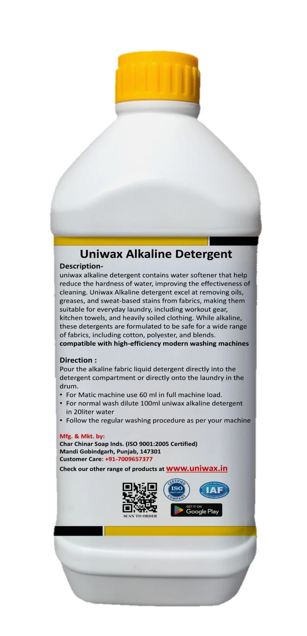 Alkaline liquid detergent- High PH - 1 kg