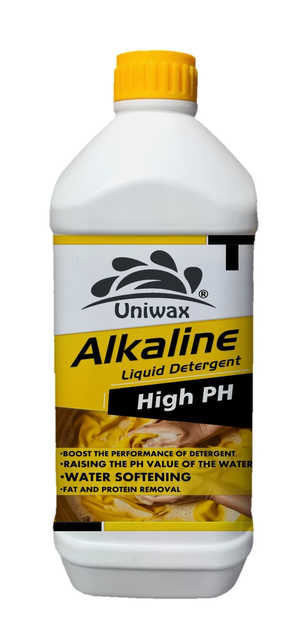 Alkaline liquid detergent- High PH stain remover, suitable for top load & front load washing machine. - 1 kg