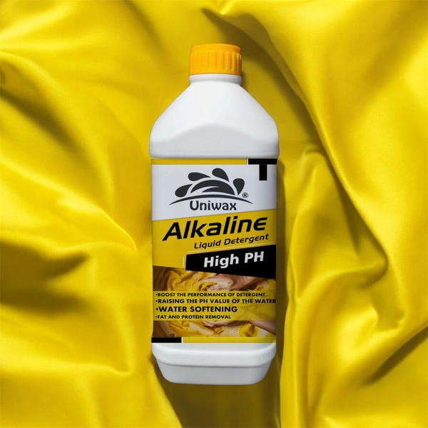 Alkaline liquid detergent- High PH stain remover, suitable for top load & front load washing machine. - 5 liter