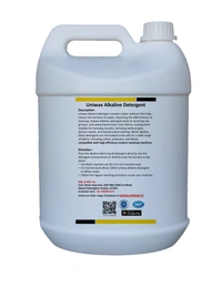 Alkaline liquid detergent- High PH stain remover, suitable for top load & front load washing machine. - 5 liter