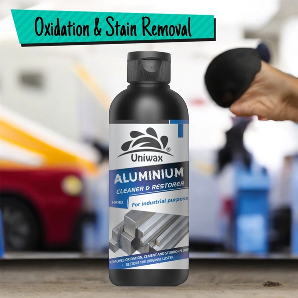 Alluminium cleaner HARD Heavy-duty / oxidation remover / Industrial - 200 ML