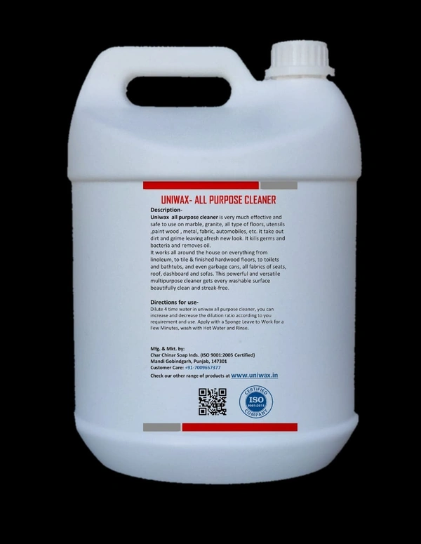 uniwax all purpose cleaner / APC / multiple cleaner - 20 kg