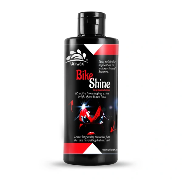 UniWax Bike Polish – High-Gloss Shine & Protection for Motorcycles & Bicycles – UV Resistant Formula - 200ml