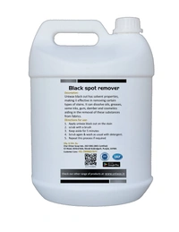 Black out- black stain remover  DAMBER, PAINT, OIL, GREASE, GUM, COSMETICS, INK, ETC. UL02 - 5 liter