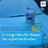 Uniwax Blue color foam wash with wax colour foam car wash shampoo - 1kg, Blue