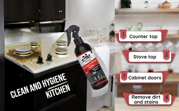 Uniwax Chimney and Kitchen Cleaner U12 remove tough grease, oil, and soot. - 200 ml