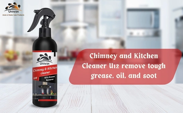 Uniwax Chimney and Kitchen Cleaner U12 remove tough grease, oil, and soot. - 5 liter
