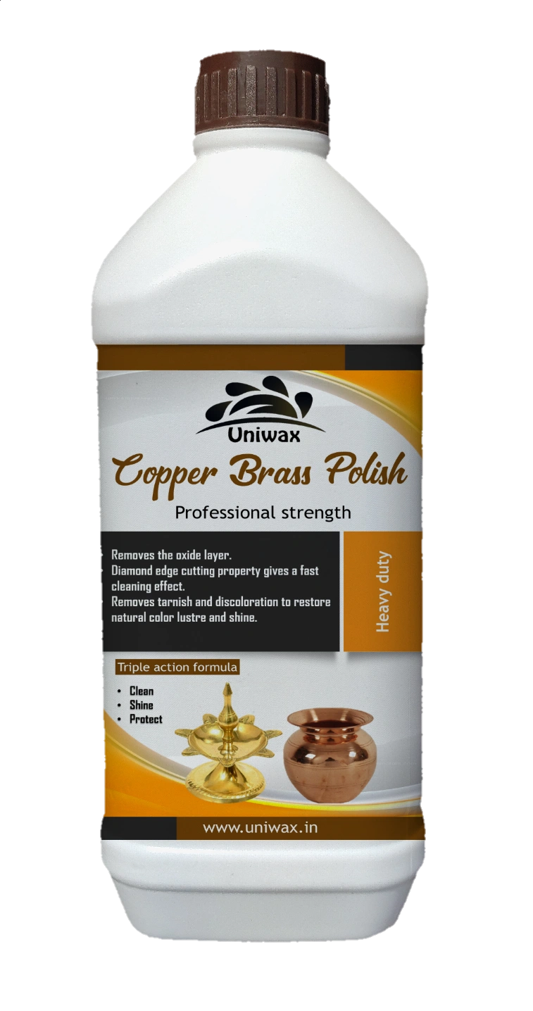 uniwax copper brass Uniwax Copper & Brass Cleaner – Instantly Removes Tarnish & Restores Shine – Gentle & Effective Metal Polish - 1kg