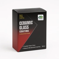Uniwax Ceramic Glass Coating | Crystal Clear Nano Protection for Windshields & Windows | Anti-Water, Anti-Fog & UV Shield | Long-Lasting Hydrophobic Coating for Cars, Bikes & Mirrors - 50ml