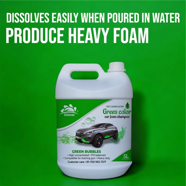 color foam wash shampoo 6 colors - 30kg