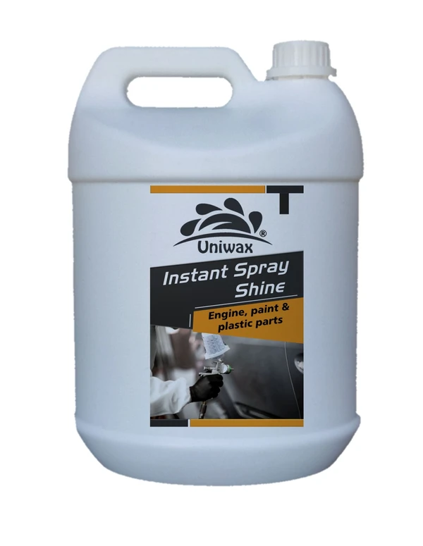 INSTANT SHINE FOR CAR PAINT AND PLASTIC PARTS - 5 liter