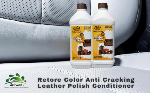 Premium Leather Polish & Conditioner | Natural Color | Restores Shine, Softness & Protection | Suitable for Bags, Shoes, Jackets, Sofas & Car Seats - 1kg