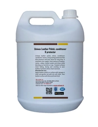 Premium Leather Polish & Conditioner | Natural Color | Restores Shine, Softness & Protection | Suitable for Bags, Shoes, Jackets, Sofas & Car Seats - 5kg