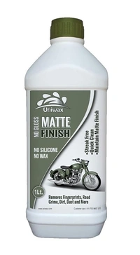 UniWax Matte Paint Automotive Polish – Non-Glossy Finish Protector for Cars & Bikes – UV & Dust Resistant Formula - 1kg