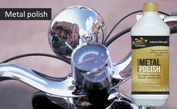 Uniwax Metal Polish – Removes Tarnish, Rust & Oxidation for Stainless Steel, Brass, Copper & More - 1kg